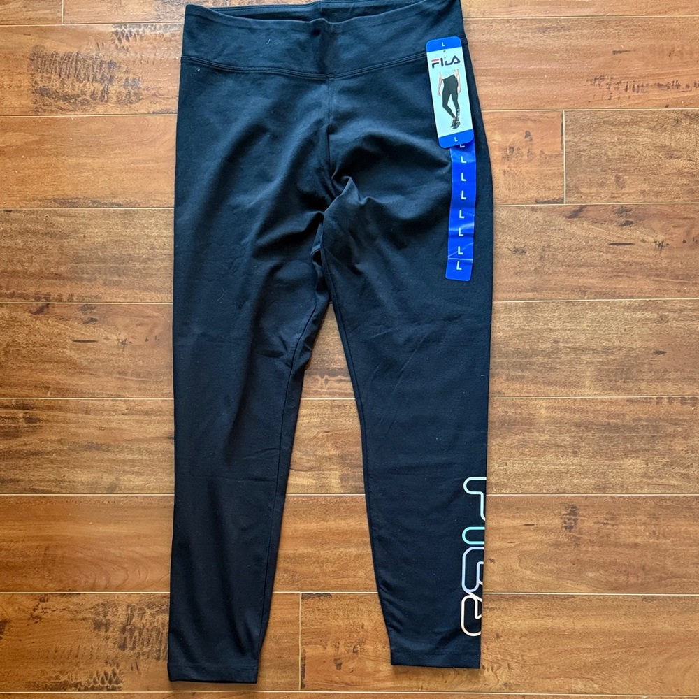Women’s Black FILA Leggings